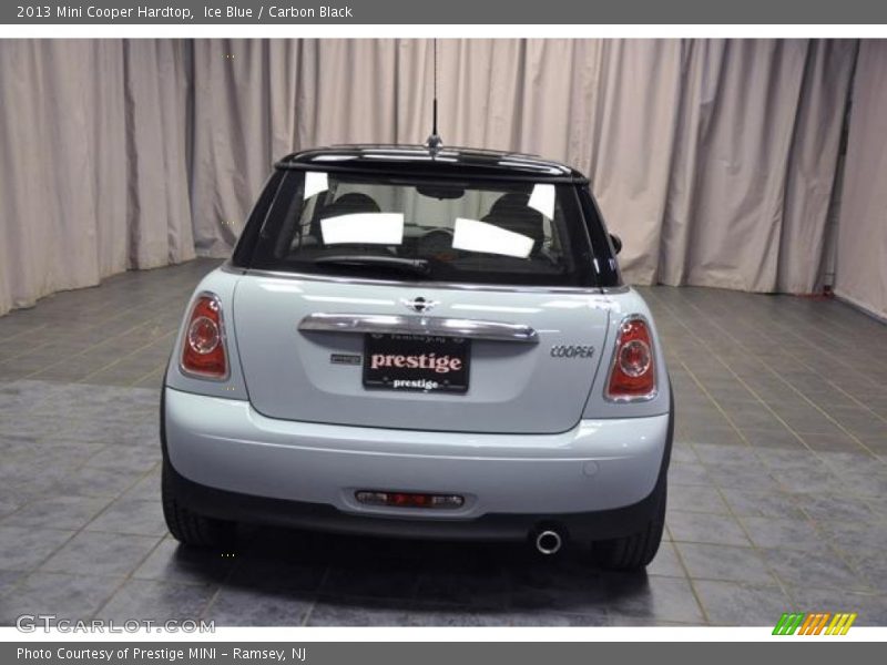 Ice Blue / Carbon Black 2013 Mini Cooper Hardtop