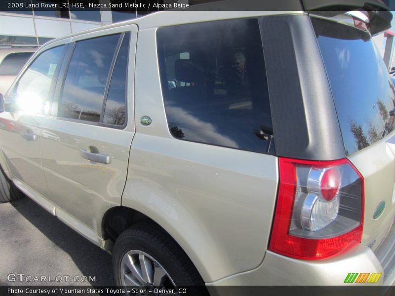 Nazca Sand Metallic / Alpaca Beige 2008 Land Rover LR2 HSE