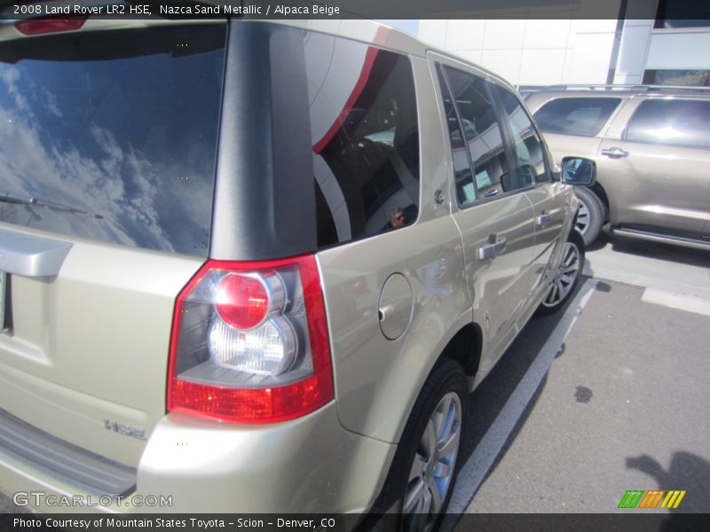Nazca Sand Metallic / Alpaca Beige 2008 Land Rover LR2 HSE