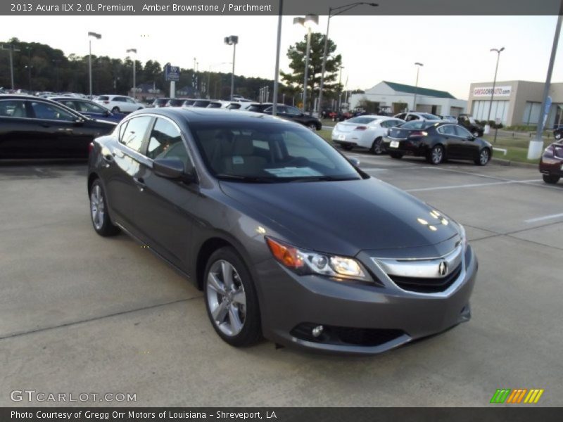 Amber Brownstone / Parchment 2013 Acura ILX 2.0L Premium