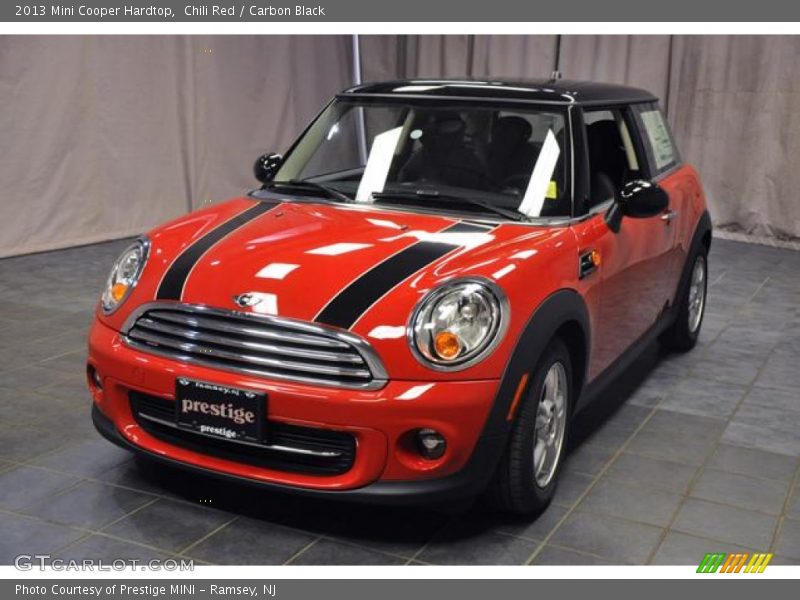 Chili Red / Carbon Black 2013 Mini Cooper Hardtop