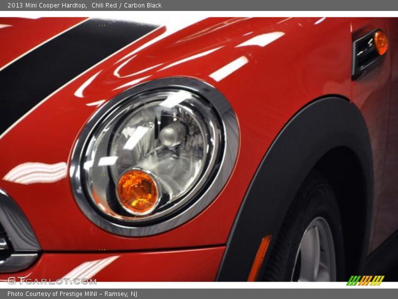 Chili Red / Carbon Black 2013 Mini Cooper Hardtop