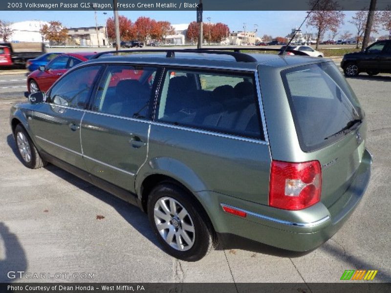 Fresco Green Metallic / Black 2003 Volkswagen Passat GLS Wagon