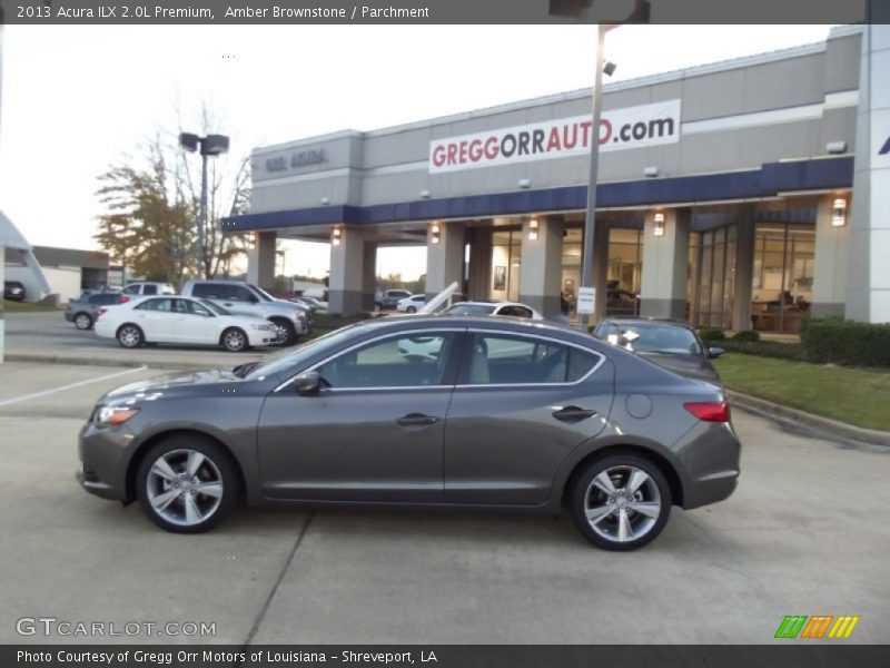 Amber Brownstone / Parchment 2013 Acura ILX 2.0L Premium