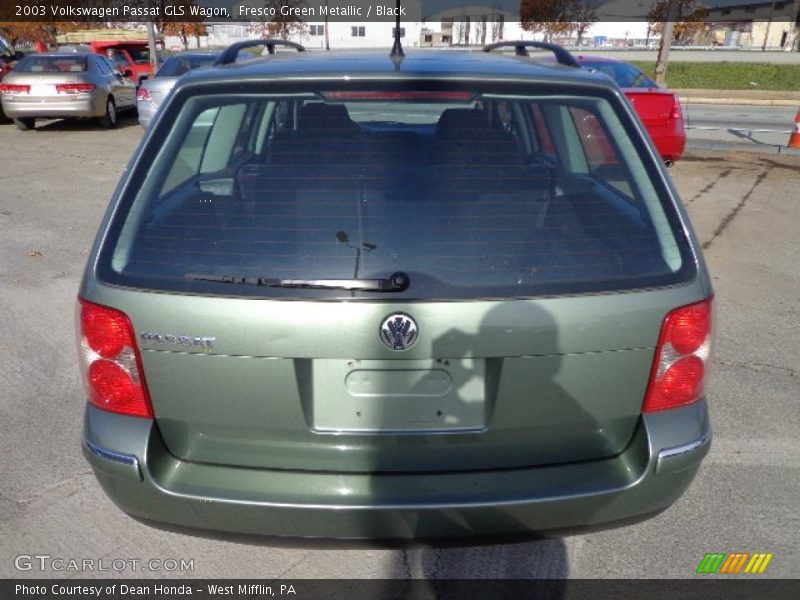 Fresco Green Metallic / Black 2003 Volkswagen Passat GLS Wagon