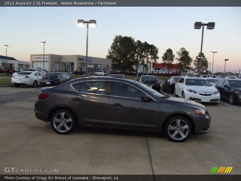 Amber Brownstone / Parchment 2013 Acura ILX 2.0L Premium