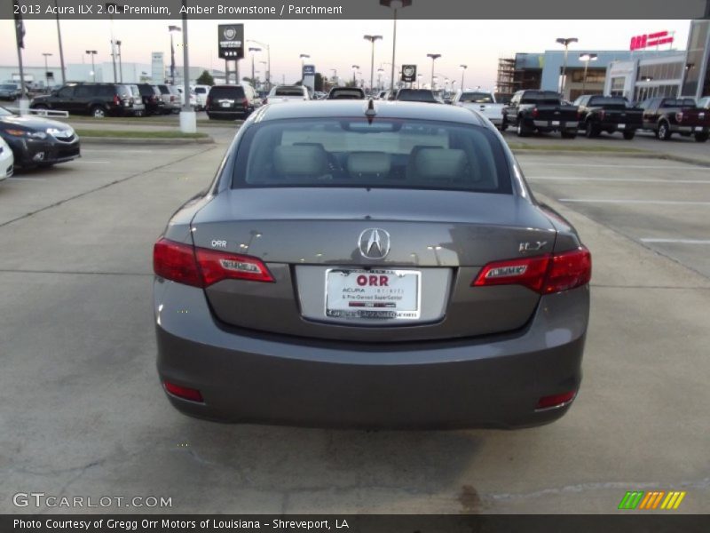 Amber Brownstone / Parchment 2013 Acura ILX 2.0L Premium