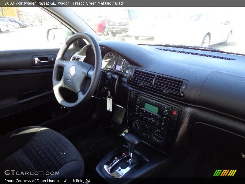Fresco Green Metallic / Black 2003 Volkswagen Passat GLS Wagon