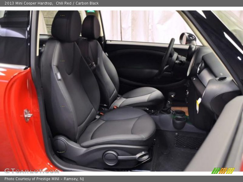 Chili Red / Carbon Black 2013 Mini Cooper Hardtop