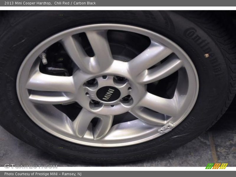 Chili Red / Carbon Black 2013 Mini Cooper Hardtop
