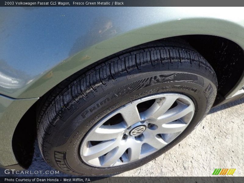 Fresco Green Metallic / Black 2003 Volkswagen Passat GLS Wagon