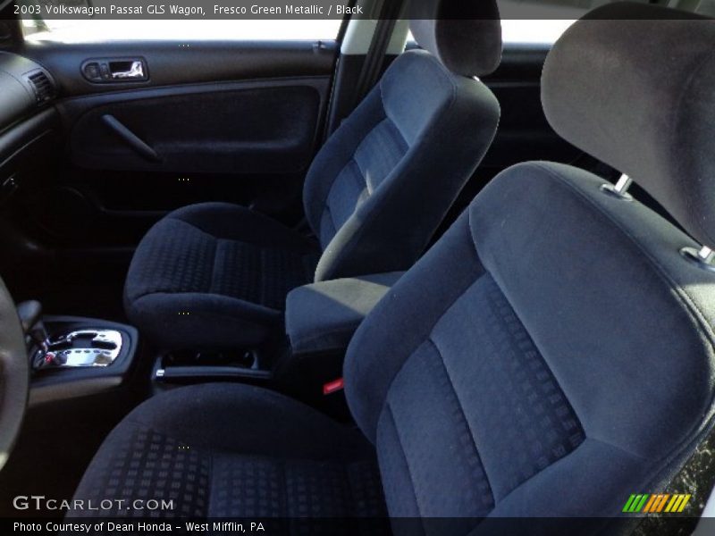 Fresco Green Metallic / Black 2003 Volkswagen Passat GLS Wagon