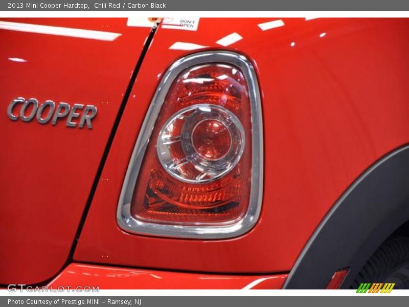 Chili Red / Carbon Black 2013 Mini Cooper Hardtop