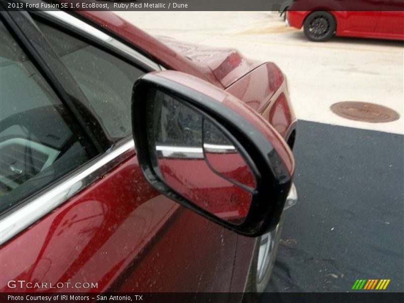 Ruby Red Metallic / Dune 2013 Ford Fusion SE 1.6 EcoBoost