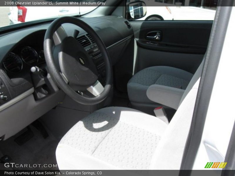 Summit White / Medium Gray 2008 Chevrolet Uplander LS
