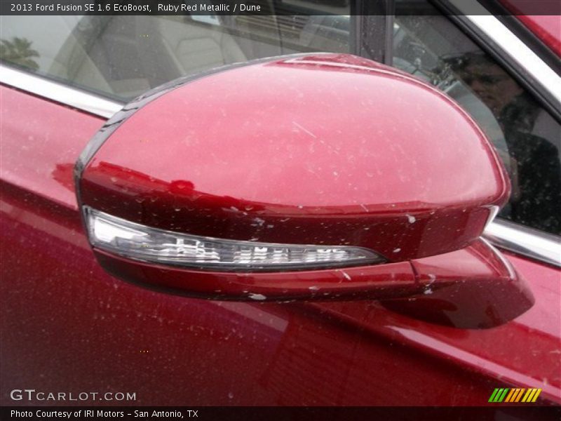 Ruby Red Metallic / Dune 2013 Ford Fusion SE 1.6 EcoBoost