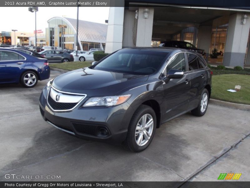 Graphite Luster Metallic / Ebony 2013 Acura RDX AWD