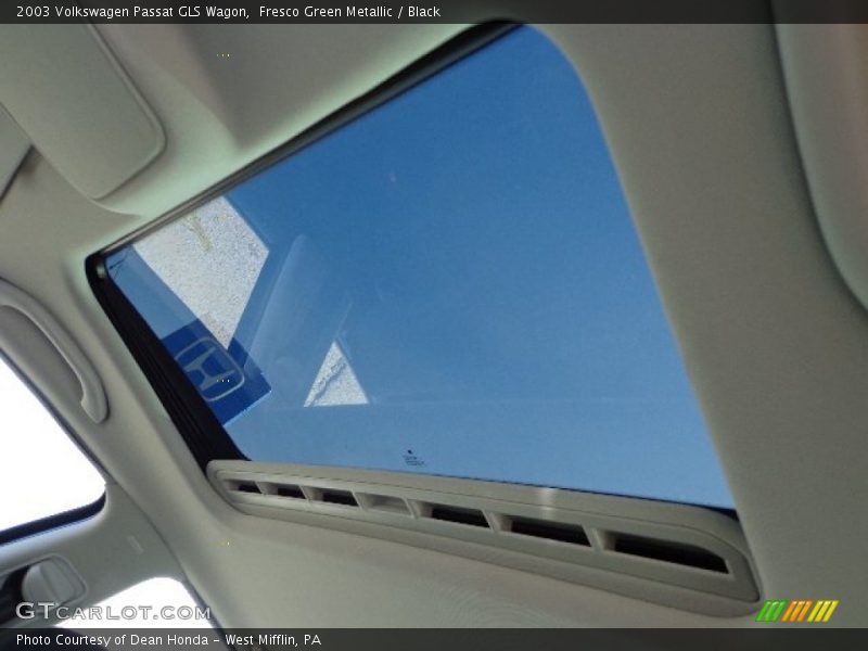 Fresco Green Metallic / Black 2003 Volkswagen Passat GLS Wagon