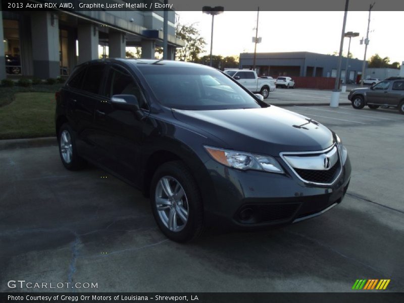 Graphite Luster Metallic / Ebony 2013 Acura RDX AWD