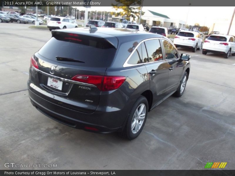 Graphite Luster Metallic / Ebony 2013 Acura RDX AWD
