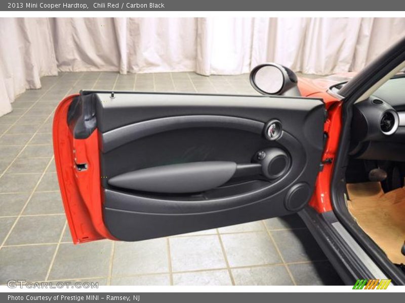 Chili Red / Carbon Black 2013 Mini Cooper Hardtop