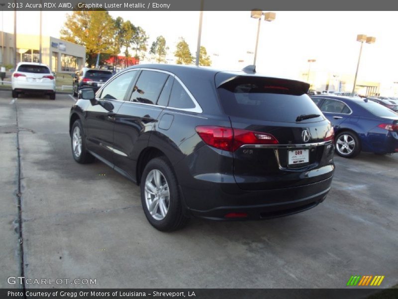 Graphite Luster Metallic / Ebony 2013 Acura RDX AWD