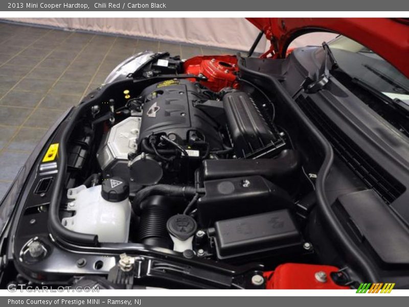 Chili Red / Carbon Black 2013 Mini Cooper Hardtop