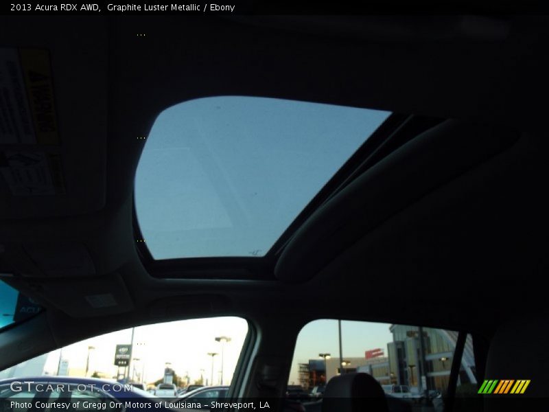 Graphite Luster Metallic / Ebony 2013 Acura RDX AWD