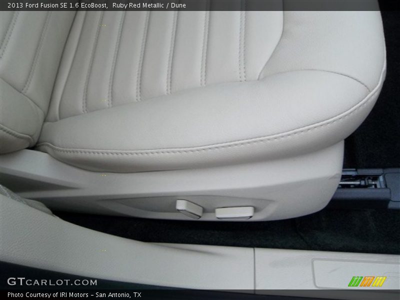 Ruby Red Metallic / Dune 2013 Ford Fusion SE 1.6 EcoBoost
