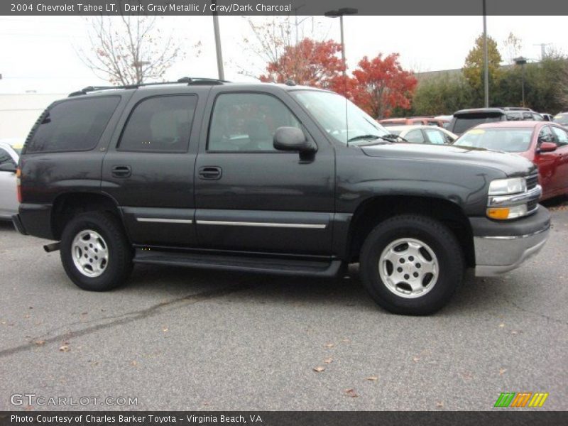 Dark Gray Metallic / Gray/Dark Charcoal 2004 Chevrolet Tahoe LT