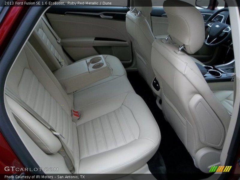 Ruby Red Metallic / Dune 2013 Ford Fusion SE 1.6 EcoBoost