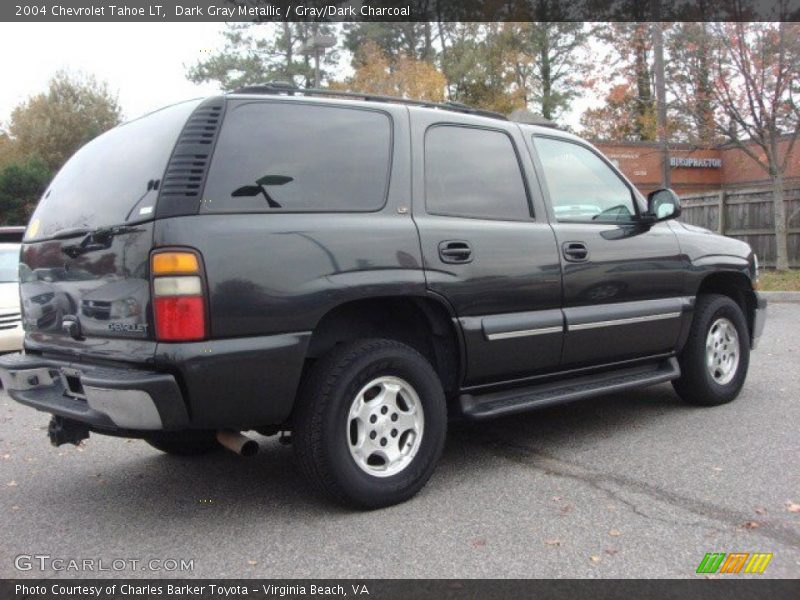Dark Gray Metallic / Gray/Dark Charcoal 2004 Chevrolet Tahoe LT
