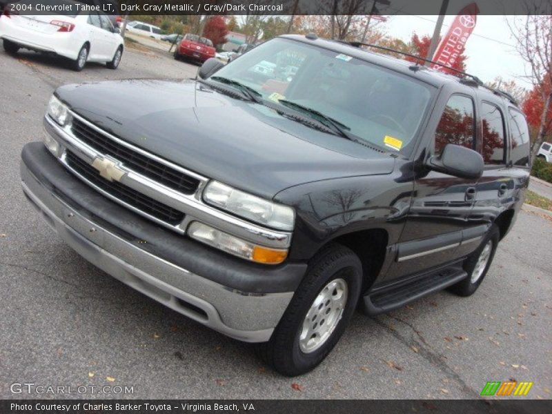 Dark Gray Metallic / Gray/Dark Charcoal 2004 Chevrolet Tahoe LT