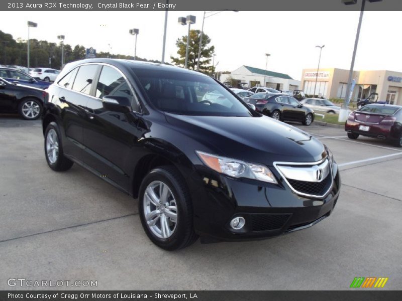 Crystal Black Pearl / Ebony 2013 Acura RDX Technology