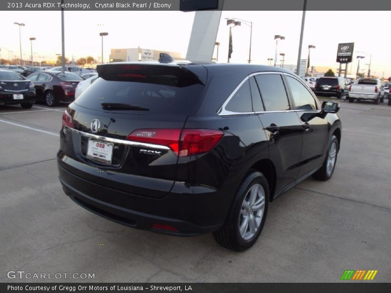 Crystal Black Pearl / Ebony 2013 Acura RDX Technology