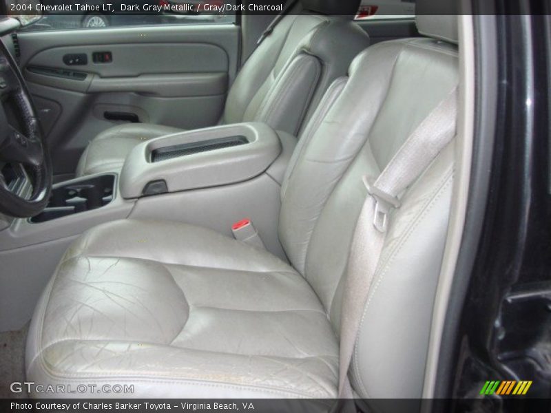 Dark Gray Metallic / Gray/Dark Charcoal 2004 Chevrolet Tahoe LT