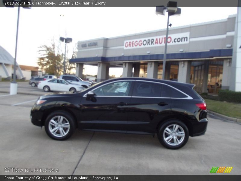 Crystal Black Pearl / Ebony 2013 Acura RDX Technology