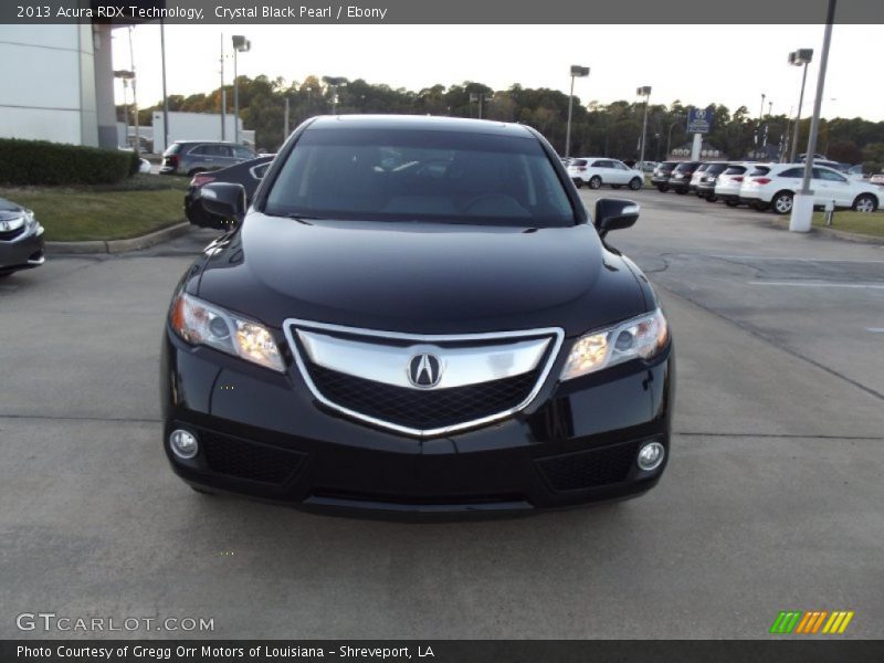 Crystal Black Pearl / Ebony 2013 Acura RDX Technology