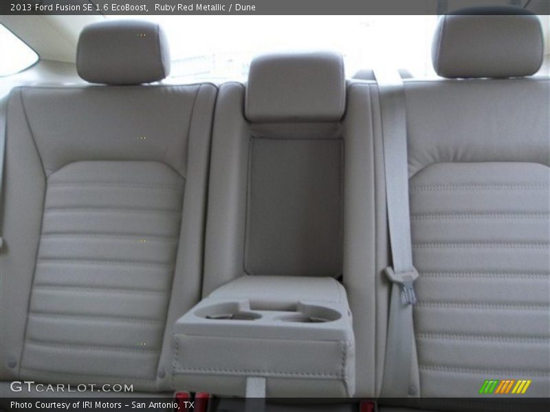 Ruby Red Metallic / Dune 2013 Ford Fusion SE 1.6 EcoBoost