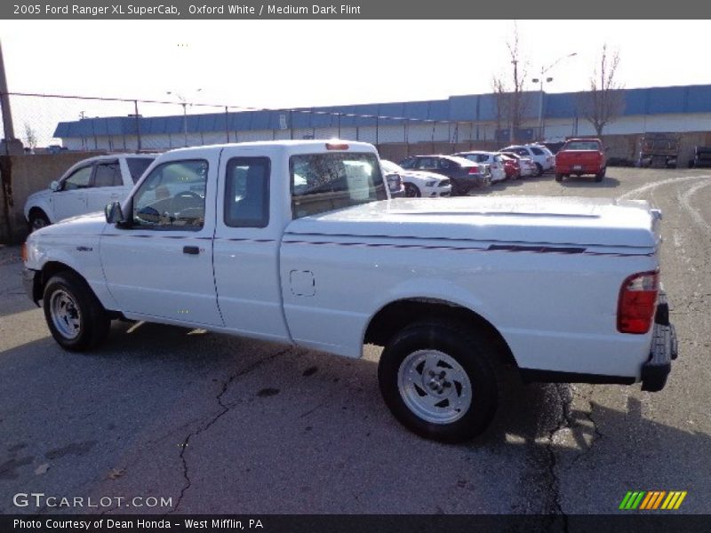 Oxford White / Medium Dark Flint 2005 Ford Ranger XL SuperCab