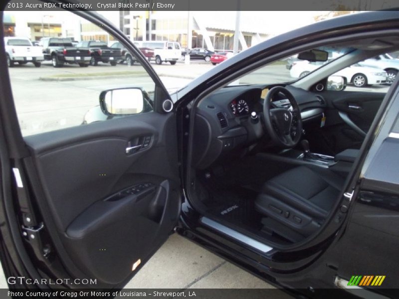 Crystal Black Pearl / Ebony 2013 Acura RDX Technology