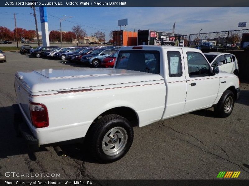 Oxford White / Medium Dark Flint 2005 Ford Ranger XL SuperCab