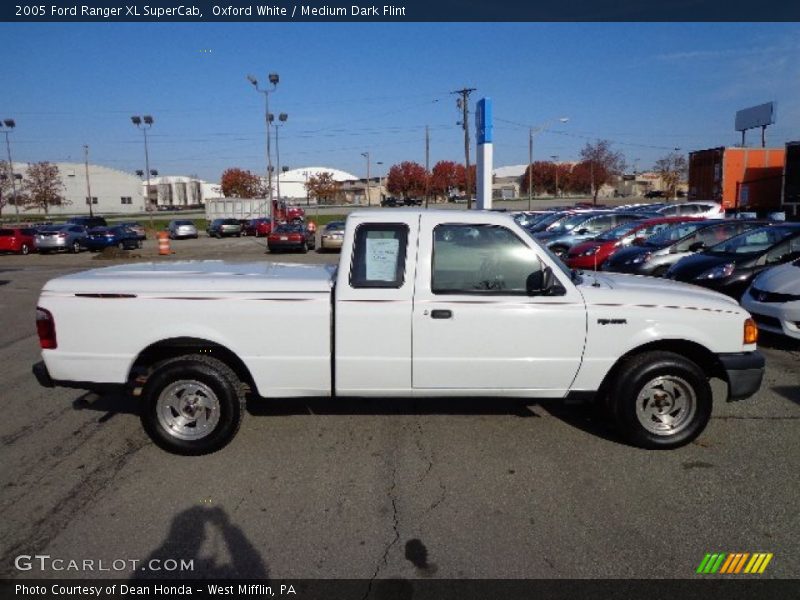 Oxford White / Medium Dark Flint 2005 Ford Ranger XL SuperCab