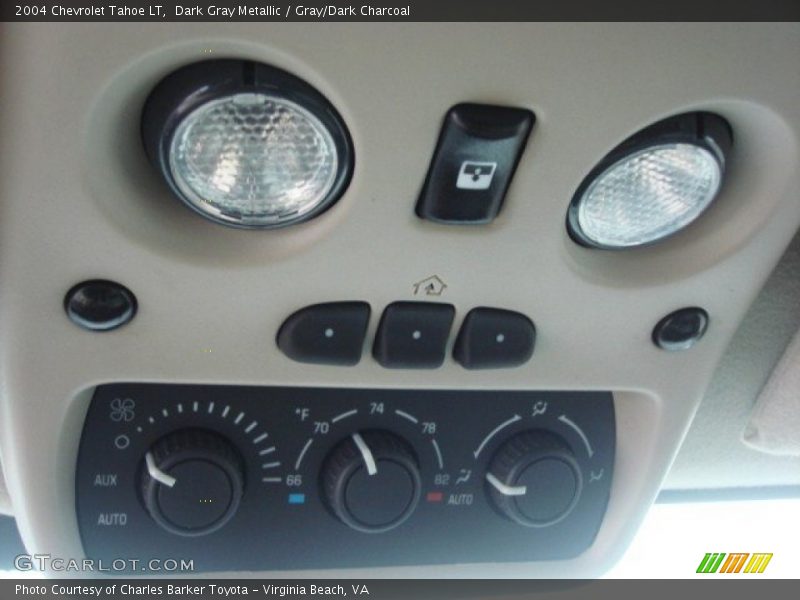 Dark Gray Metallic / Gray/Dark Charcoal 2004 Chevrolet Tahoe LT