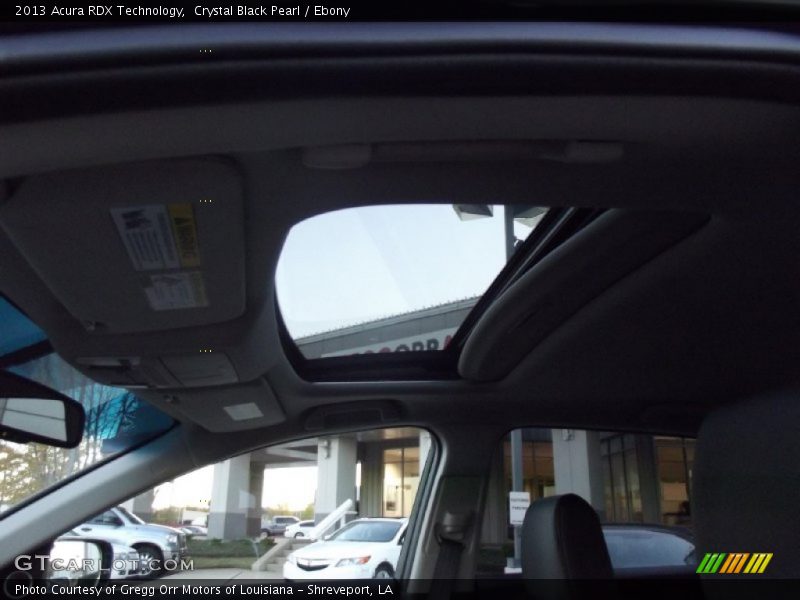 Crystal Black Pearl / Ebony 2013 Acura RDX Technology