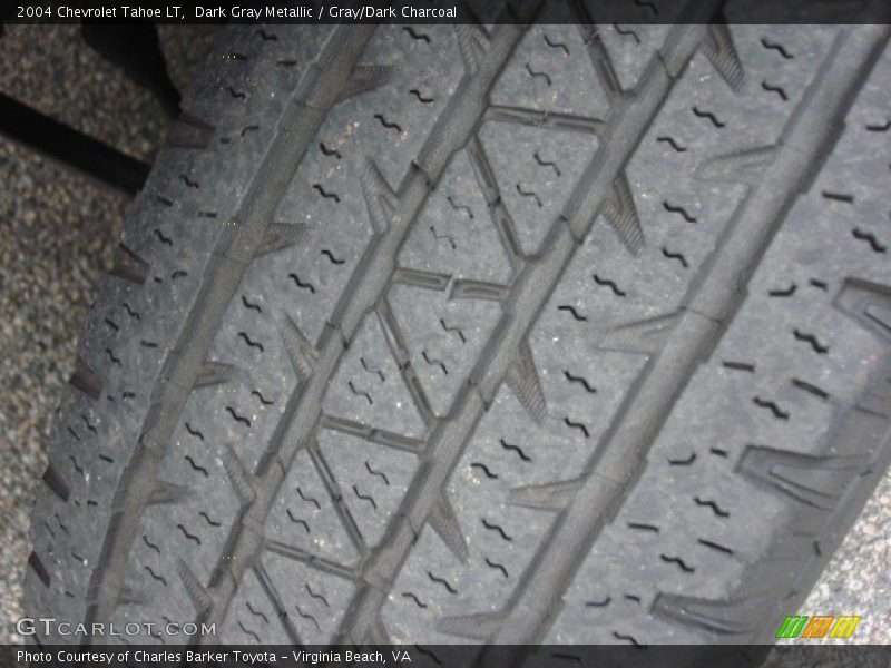 Dark Gray Metallic / Gray/Dark Charcoal 2004 Chevrolet Tahoe LT