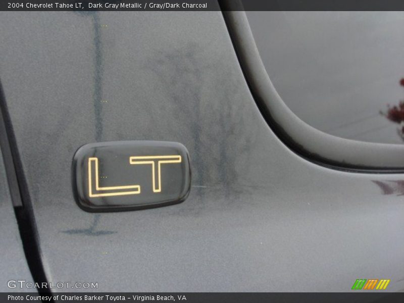 Dark Gray Metallic / Gray/Dark Charcoal 2004 Chevrolet Tahoe LT