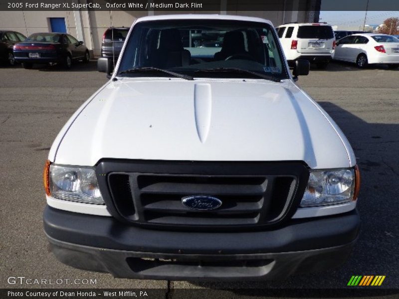 Oxford White / Medium Dark Flint 2005 Ford Ranger XL SuperCab