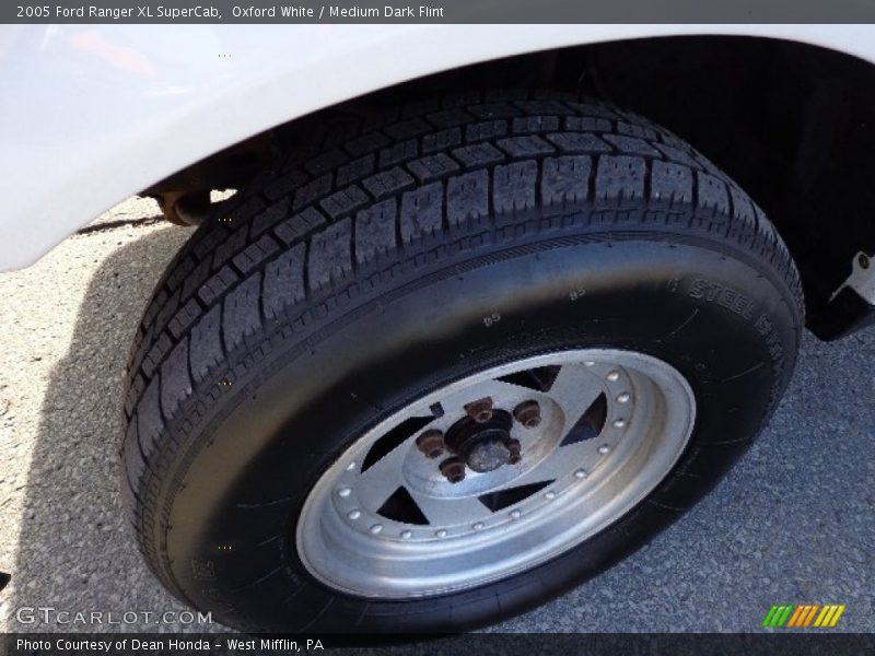 Oxford White / Medium Dark Flint 2005 Ford Ranger XL SuperCab