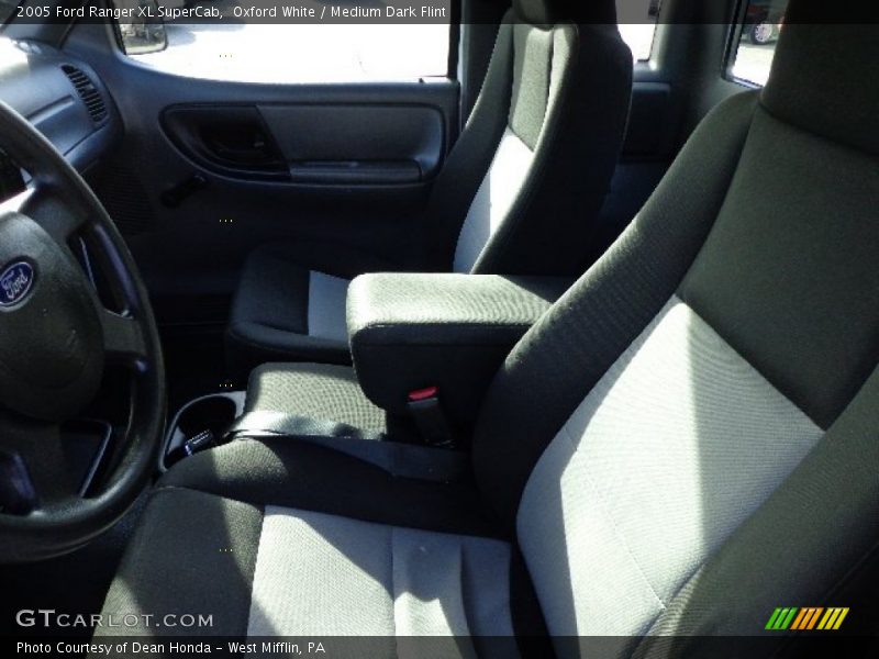 Oxford White / Medium Dark Flint 2005 Ford Ranger XL SuperCab